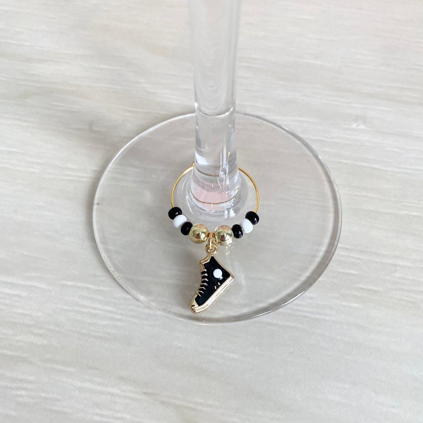 Sneaker Wine Glass Charms