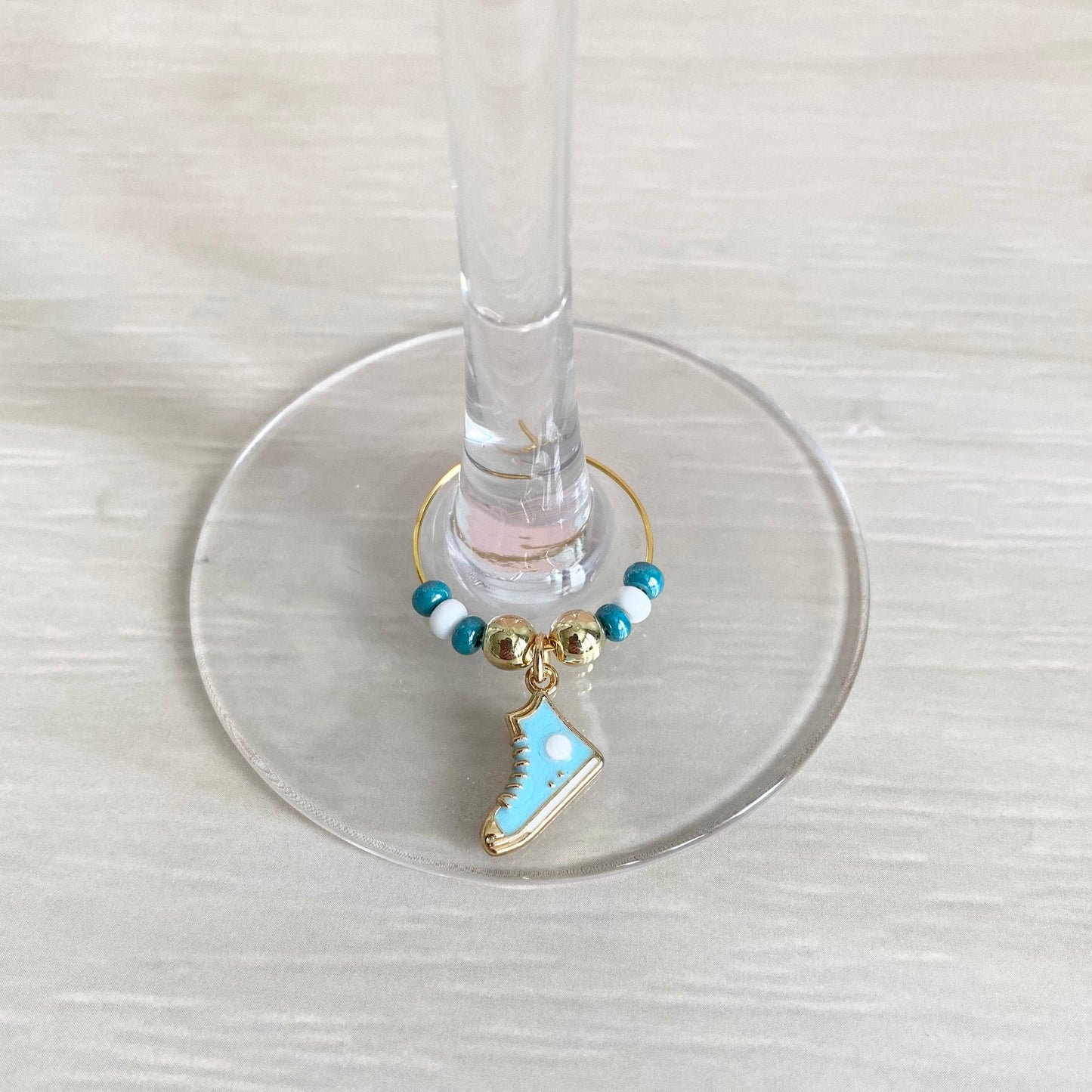Sneaker Wine Glass Charms