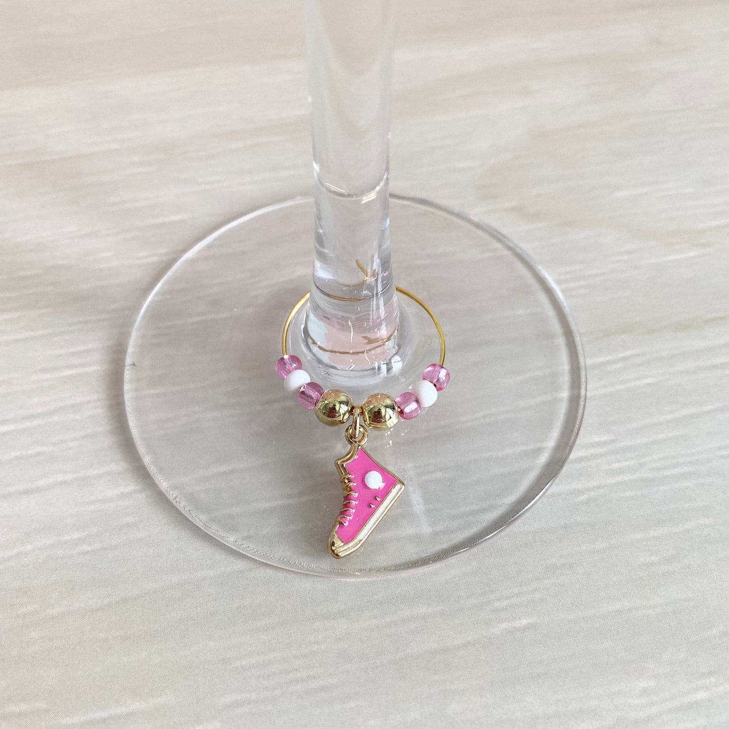 Sneaker Wine Glass Charms