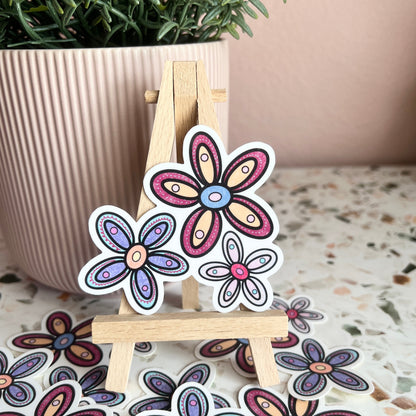 Groovy Flower Sticker