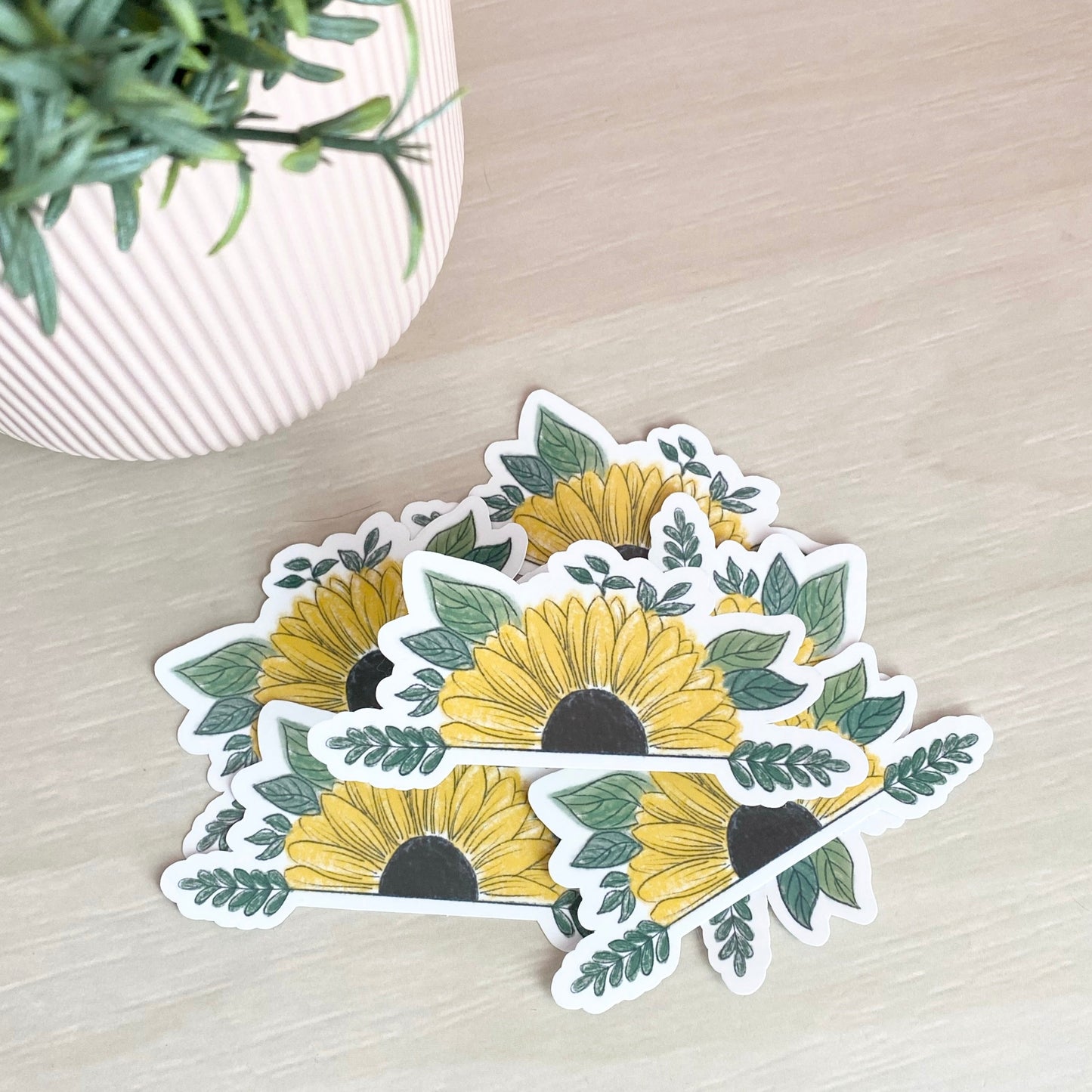 Sunflower Sticker