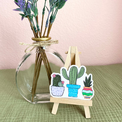 Potted Cactus Sticker