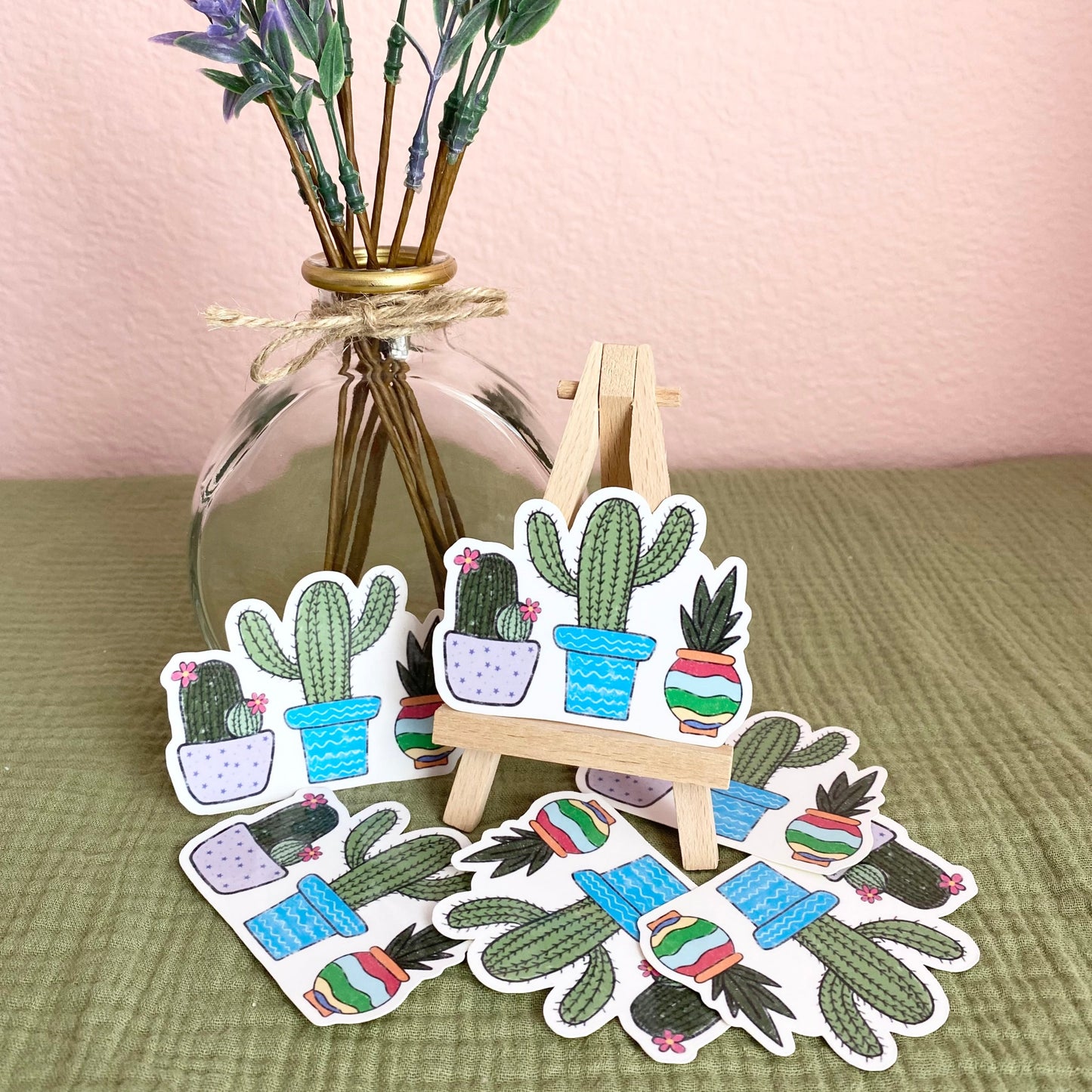 Potted Cactus Sticker