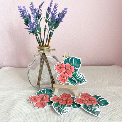 Hibiscus Sticker