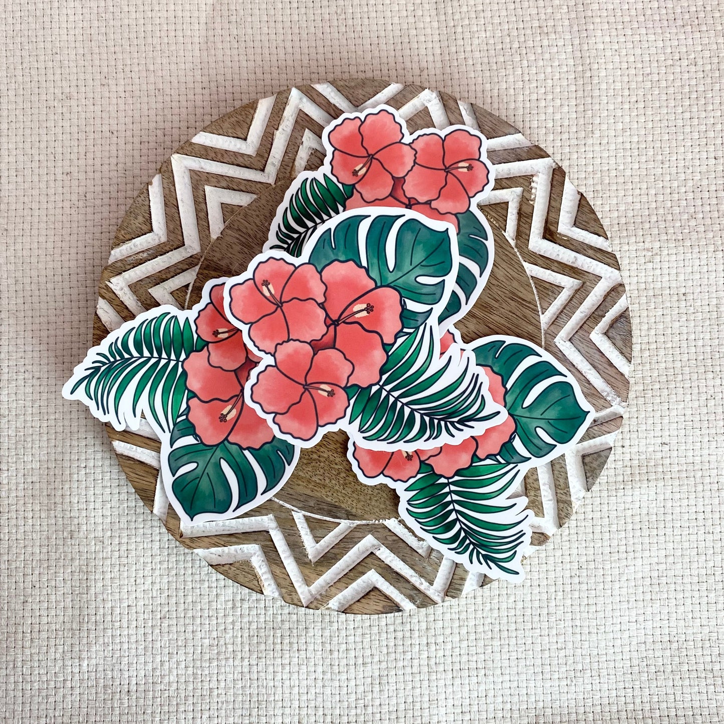 Hibiscus Sticker