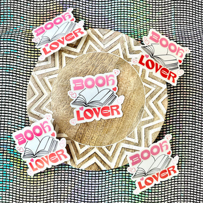 Book Lover Sticker