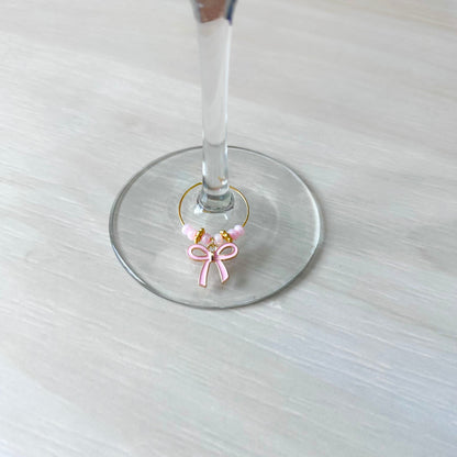 Bow Wine Charms