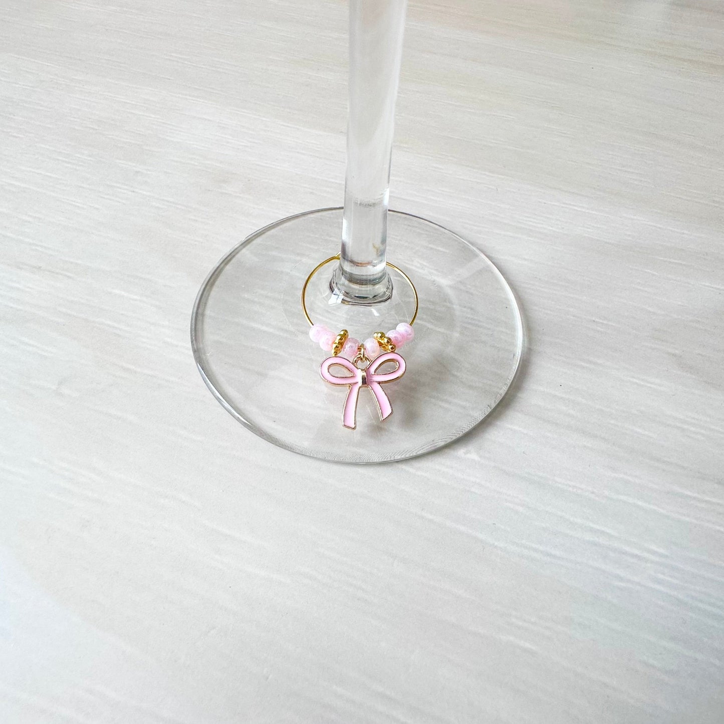 Bow Wine Charms